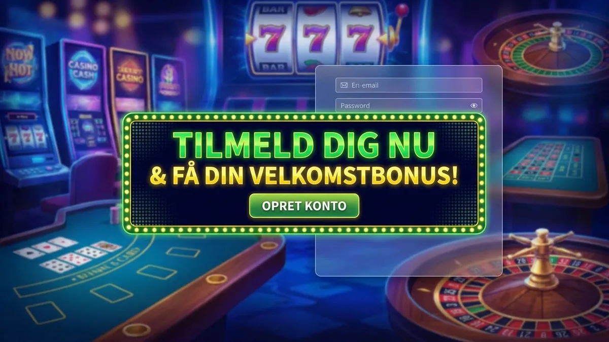 Tilmelding med bonus